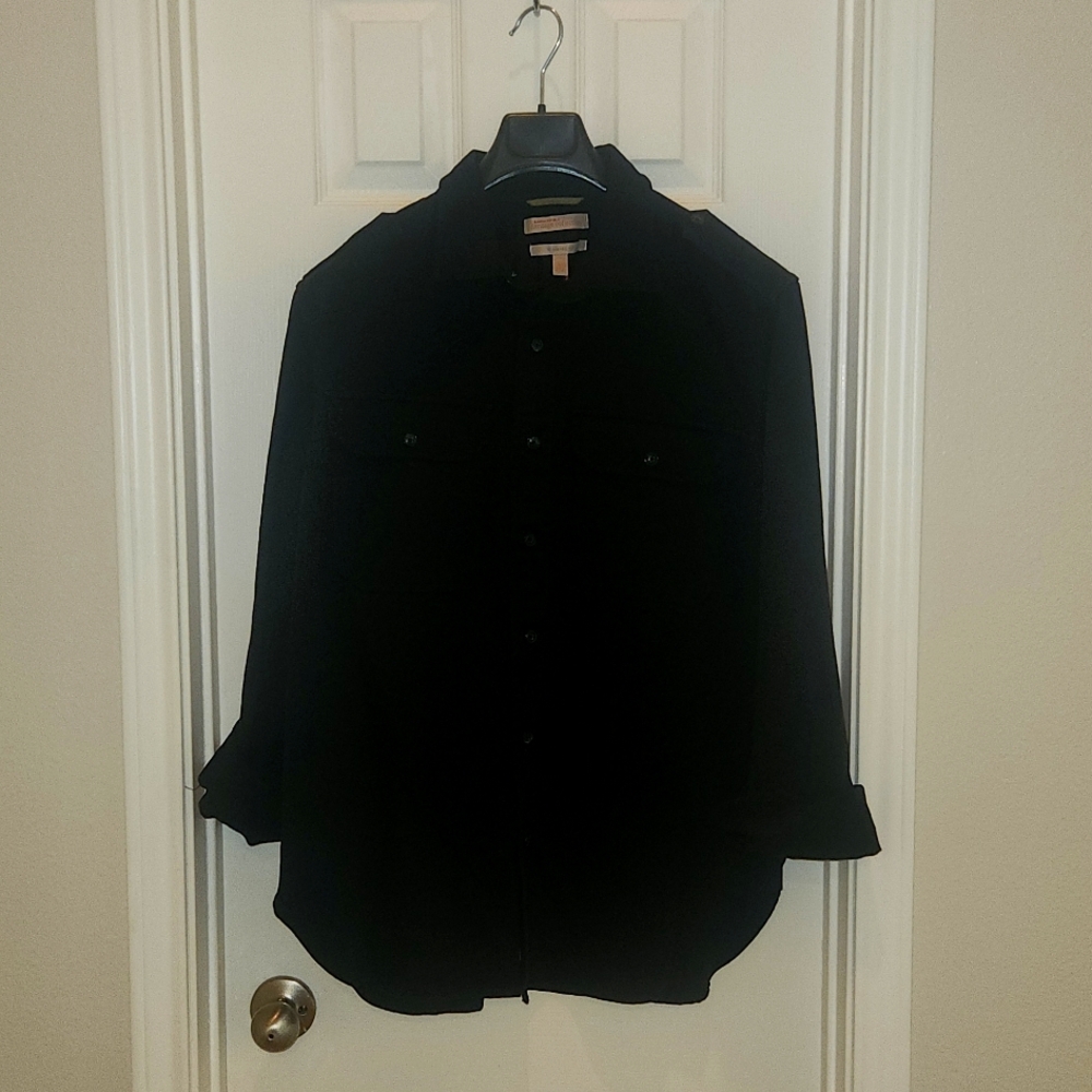 Banana Republic Heritage Collection (black, collared shirt, size L)